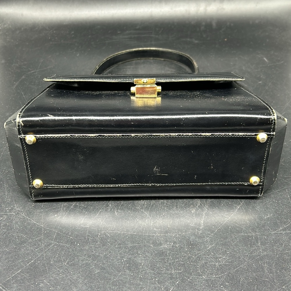 Vintage Small Black Handbag - Picture 6 of 12